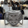 Balenciaga Le Cagole Heart Chain Shoulder Bag Silver 142965030 [P]