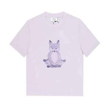 MAISON KITSUNE 女性用半袖Tシャツ 0173 142965639