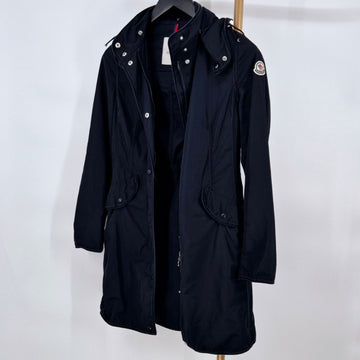 MONCLER Azelia Lange Windjacke Navy 142965906