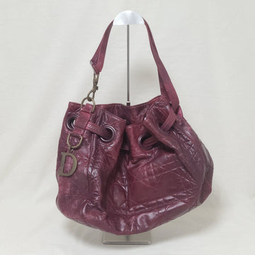 DIOR カナージュ巾着ショルダーバッグ 153526416