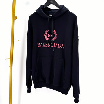 BALENCIAGA ローレルオーバーフィットフーディブラック (501656) 142983820