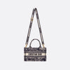 Dior Book Tote Mini Bag Blue Tiwaldujui Reverse S5573CRGO_M928 142995992 [P]