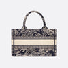 Dior Book Tote Mini Bag Blue Tiwaldujui Reverse S5573CRGO_M928 142995992 [P]