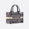 Dior Book Tote Mini Bag Blue Tiwaldujui Reverse S5573CRGO_M928 142995992 [P]