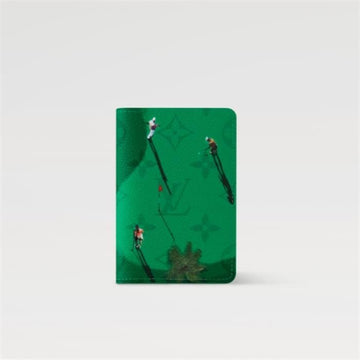 Louis Vuitton Pocket Organizer Golf Green M14880 / Men's Card Holder 143001318 [P]