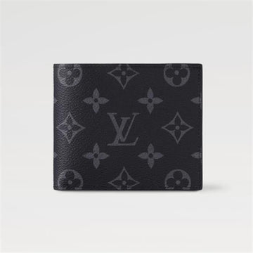 Louis Vuitton Marco Wallet Black M62545 / Men's Bifold 143001361 [P]