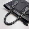PRADA Nylon Tote Bag Schwarz (Rindslederbesatz) 507-29 143008385 [P]