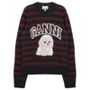 GANNI プードルグラフィックスウィーター K2567-999 143014311 [P]