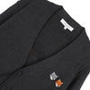 MAISON KITSUNE Doppelter Fuchs Kopf Patches Regulär Cardigan 143014354 [P]