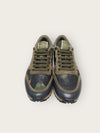 Valentino Camo-Print Bead Tab Rockstud Sneakers 41873709 [P]