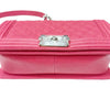CHANEL Boy Caviar Schultertasche Medium in Rot A67086 143019087 [P]