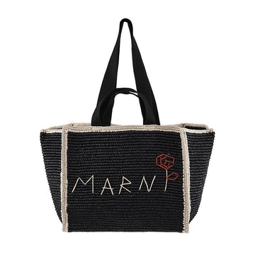 Marni Sillo Macrame Medium Shopper Tote Bag P6769 ZO762 144648456