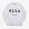 MSGM Brushed Logo Women's Sweatshirt 2000MDM513 200000 01 144594088 [P]