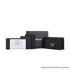 Prada Saffiano Triangle Logo Business Card Holder 151766456 [P]