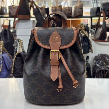 CELINE Mini Fullco Backpack aus Canvas 197662CAS 143069477