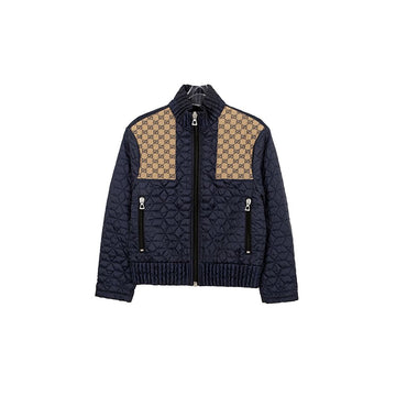 GUCCI Quilted Jacket mit GG-Detail 46 143028903