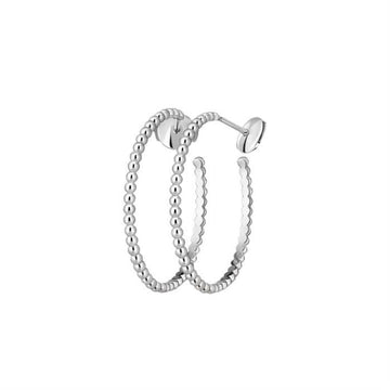VAN CLEEF & ARPELS Perlée Gold Beaded Hoop Ohrringe 143136293