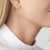 VAN CLEEF & ARPELS ペルリ ゴールド ビーズ フープイヤリング VCARN9PM00 143136293 [P]