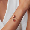 VAN CLEEF & ARPELS ラッキースプリングブレスレット 蝶を折ったてんとう虫 VCARP7R000 143136318 [P]