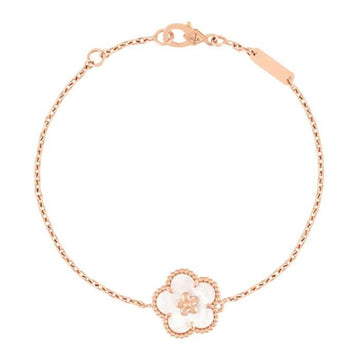 VAN CLEEF & ARPELS ヴァン クリーフ&アーペル ラッキー スプリング ブレスレット プラム ブロッサム VCARP9V900 143136326