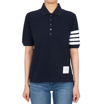 Thom Browne Women's Collar Short Sleeve T-Shirt 415 143139079 [P]
