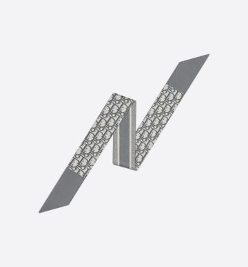 DIOR オブリーク ミシャ スカーフ グレー シルクツイル 15DOB106I600_C810 127227027