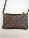 Louis Vuitton Double Zip Pochette (M69203) A Condition 142311543 [P]