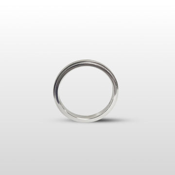 TIFFANY & CO ミルグレイン トゥゲザー プラチナリング 9号 12636016 143147840