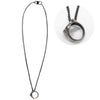 Maison Margiela Silver Ring Chain Necklace 132918149 [P]