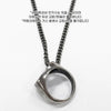 Maison Margiela Silver Ring Chain Necklace 132918149 [P]