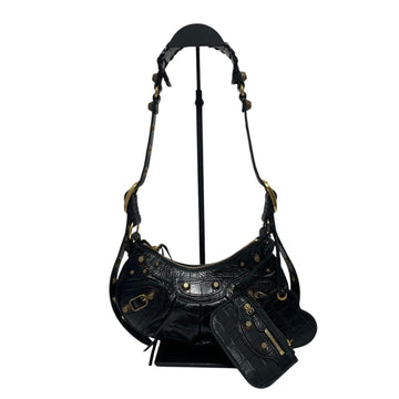 BALENCIAGA クロコダイル ルカゴール XS ショルダーバッグ兼クロスバッグ 671309 143156215