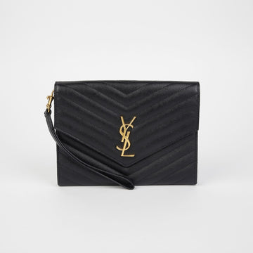 Saint Laurent Monogram Envelope Clutch 617662 143009030
