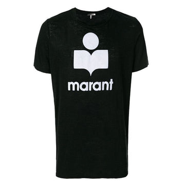 ISABEL MARANT Leinen T-Shirt TS0427 00M002H 01BK 159583869 [P]