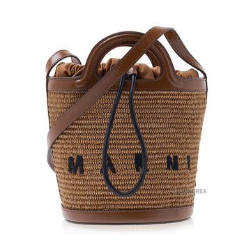 MARNI トロピカリアラフィアバケットバッグ P3860 00M50 001056Q1 143176761