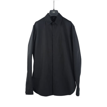 FENDI Cotton Logo Shadow Shirt 40 35658-2Y 143179526