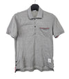 THOM BROWNE Drei-Streifen Pocket Kragen T-Shirt 143187520 [P]