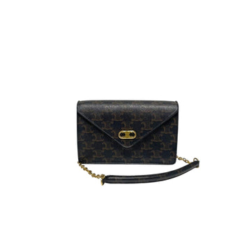 Celine Triomphe Melon WOC Chain Crossbody Bag 10F822CZT 143212470