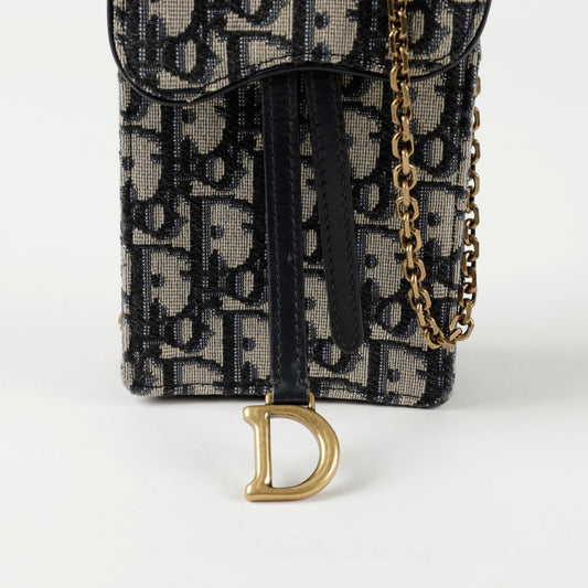 Dior S5641CTZQ Saddle Vertical Pouch Crossbody Bag 143109983 [P]