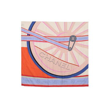 CHANEL プリントスカーフ 90 143035430