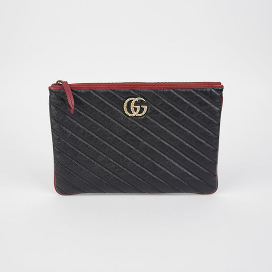 GUCCI 573814 GGマーモントクラッチ 143148683