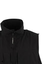 CP COMPANY Schwarze Kapuzenweste 143276890 [P]