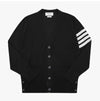 THOM BROWNE 4-Streifen V-Neck Herren Cardigan 144595854 [P]