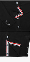 THOM BROWNE 4-Streifen V-Neck Herren Cardigan 144595854 [P]