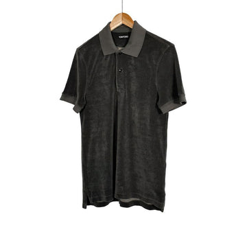 TOM FORD Terry Baumwolle Polo-Kragen T-Shirt Kurzarm Khaki 48 143520430