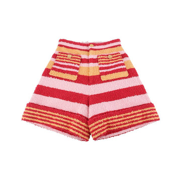 GUCCI ストライプコットンツイードショーツ 36 35676-2 143532280