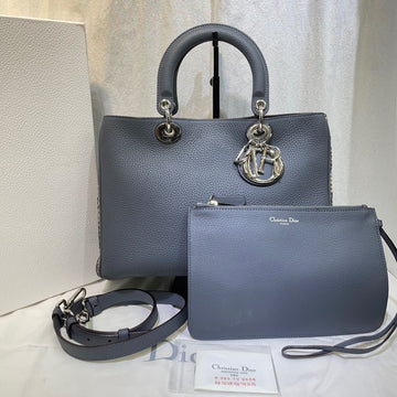 DIOR ディオリシモ スパンコール トート兼ショルダーバッグ 32X22X12 143600581