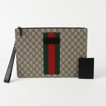 GUCCI Web Detail Strap Clutch 433665 143263635