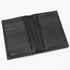 PRADA 2MC048 2MC101 schwarze Vitello-Textur mit Silberkartenetui 143602383 [P]