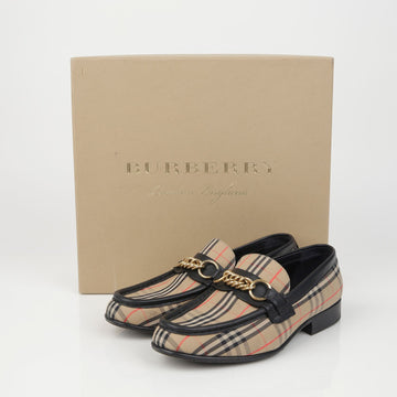 Burberry 1983 Checked Link Loafer 36.5 143134356