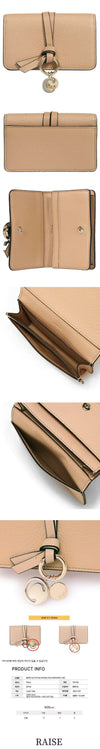 CHLOE Alphabet Coin Cardholder CHC21WP015F57 26X 44749379 [P]